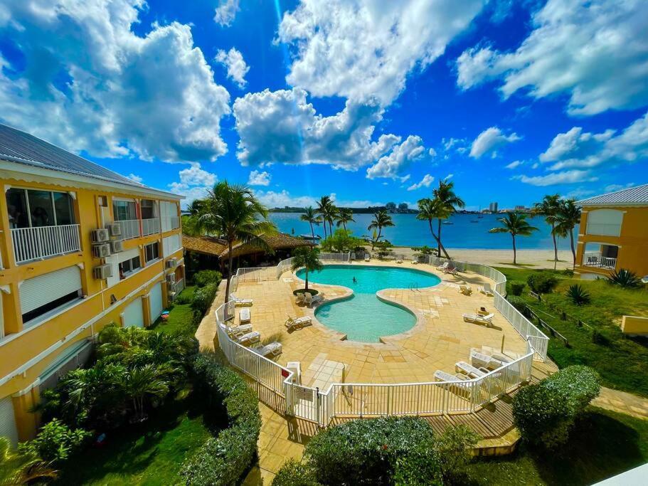 Superbe Studio Lumineux, Vue Sur Piscine Et Mer Baie Nettle Exteriér fotografie